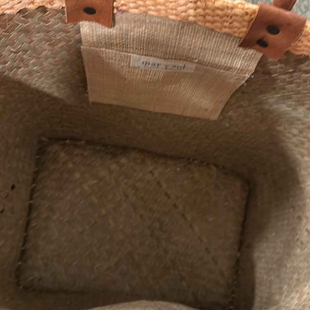 Woven Mar Y Sol Tote Bag View 2